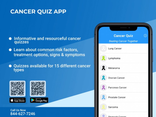 Cancer Quiz Mobile App