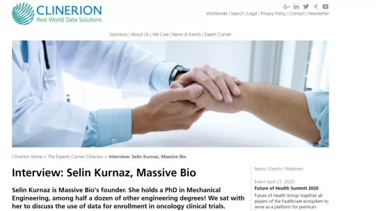 Clinerion Interview with Selin Kurnaz